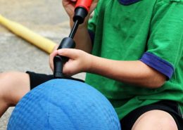 FITNESS FACTOR SMALL DUAL ACTION BALL PUMP