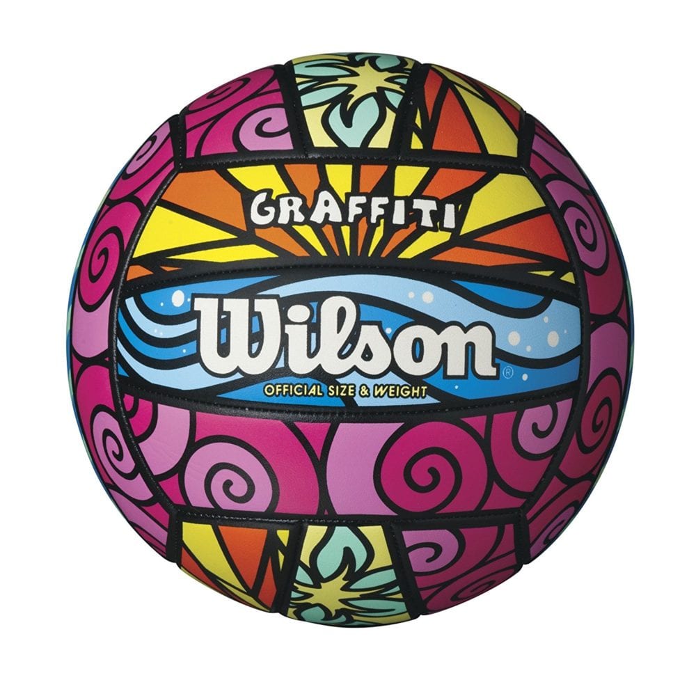 Wilson Graffiti Volleyball - Offizielle Größe Für Beach & Freizeit