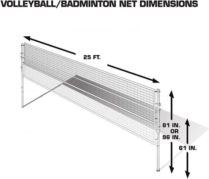 EASTPOINT SPORTS DELUXE VOLLEYBALL BADMINTON NET SET REVIEW We Love