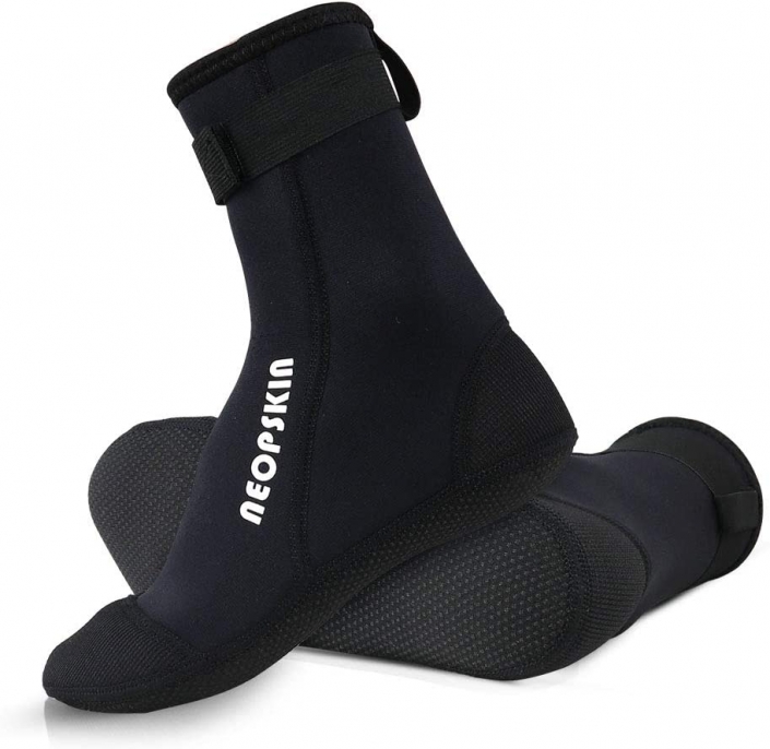 Aqua Socks Tilos 3mm Waterproof Neoprene Fin Socks For Scuba