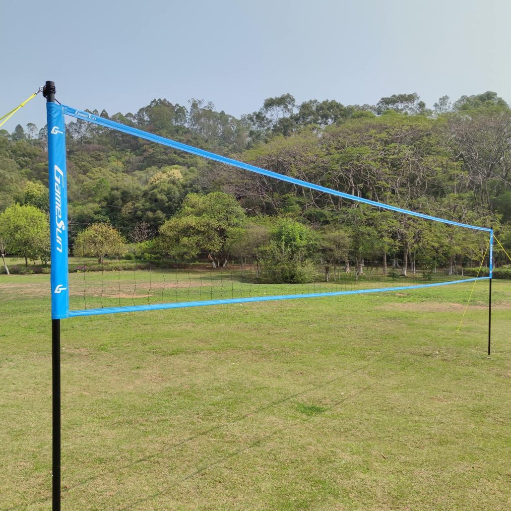 Best Outdoor Volleyball Net Sets - Gamesun Portable Volleyball Net Set 2