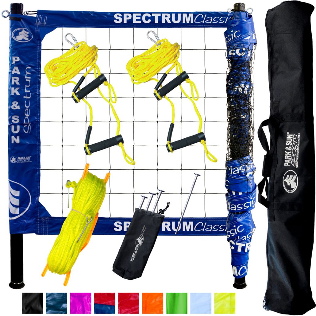 Best Outdoor Volleyball Net Sets - Park and Sun Sports Spectrum Classic
