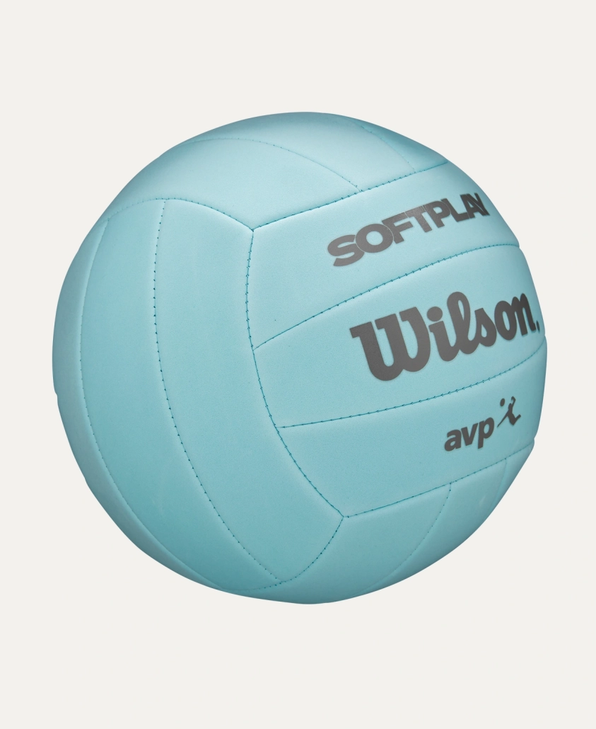 Wilson AVP Soft Play Volleyball blue outdoor - best soft volleyball for beginners