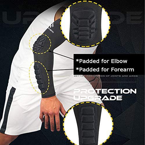 Top 5 Volleyball Padded Arm Sleeves - HOPEFORTH padded sleeves side view