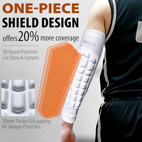 Top 5 Volleyball Padded Arm Sleeves - Frelaxy padded sleeves padding detail