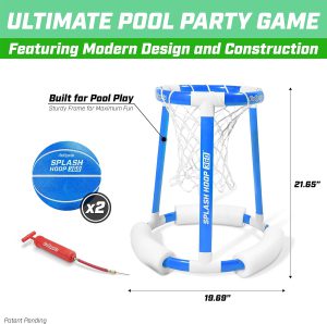 The Top 6 Pool Basketball Hoops - GoSports Splash Hoop 360 Floating Pool Basketball Game
