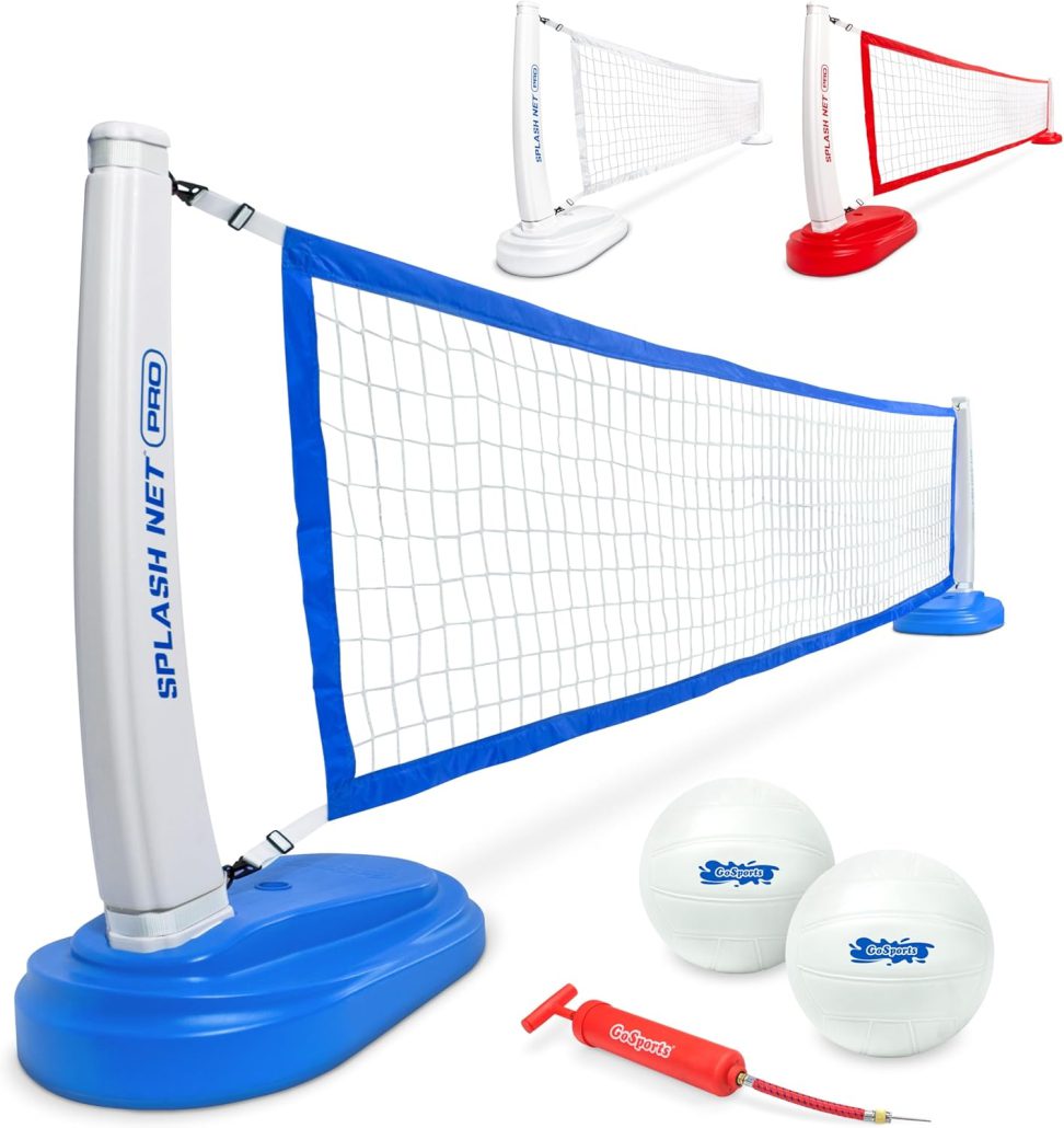 The Best 7 Pool Volleyball Sets - GoSports Splash Net PRO Pool Volleyball Net