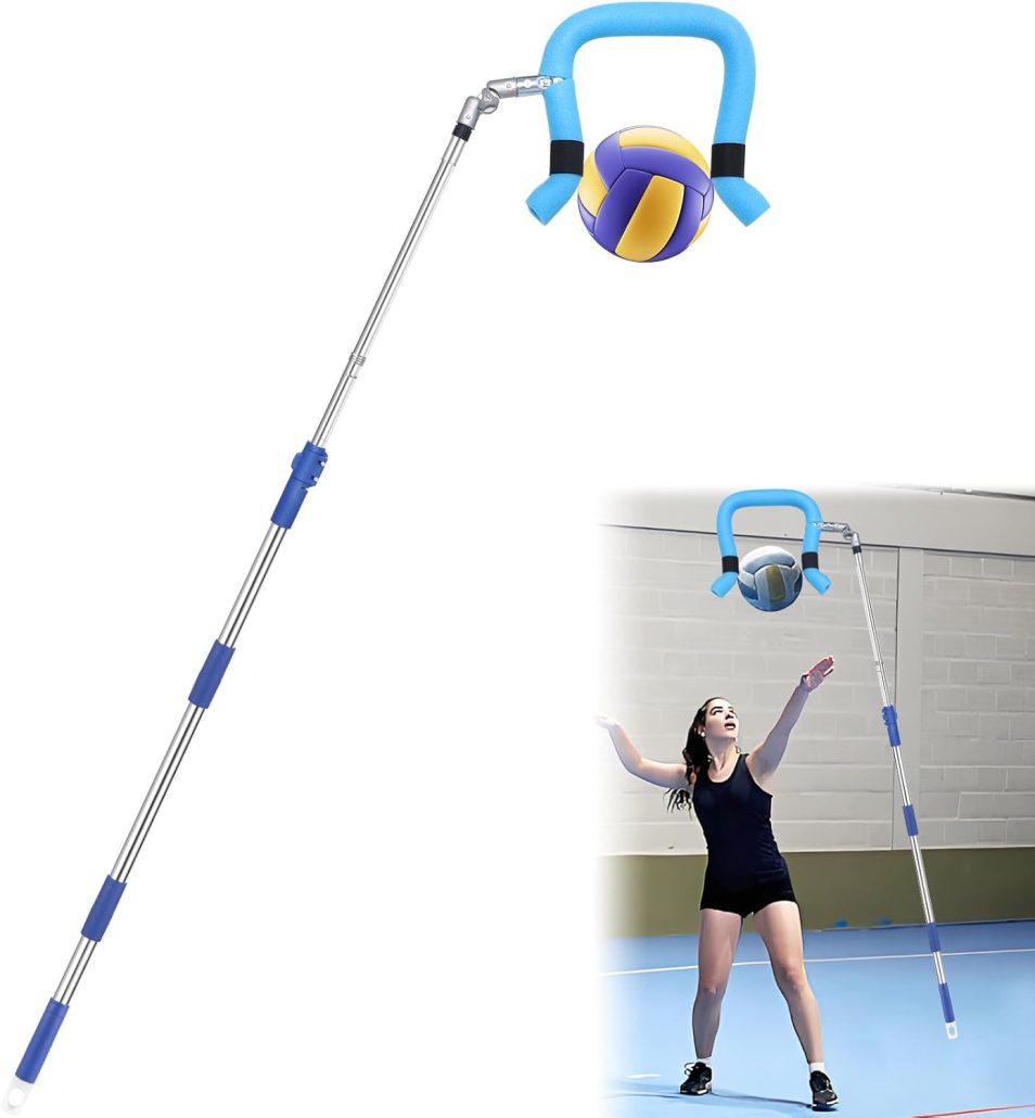 Top 7 Volleyball Spike Trainers - ISIVOVE Volleyball Spike Trainer Retractable 64-87 inch 1
