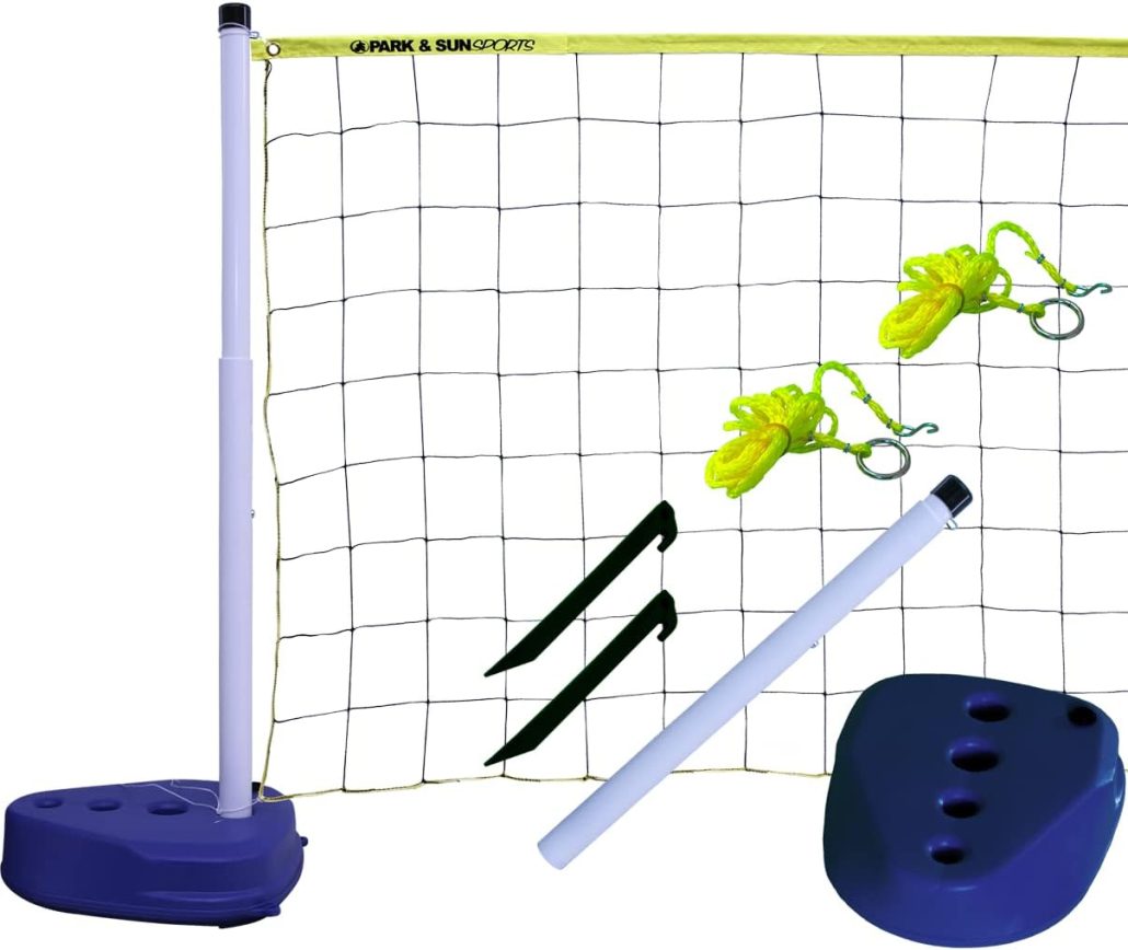 The Best 7 Pool Volleyball Sets - Park and Sun Sports Pool Volleyball Net System 1