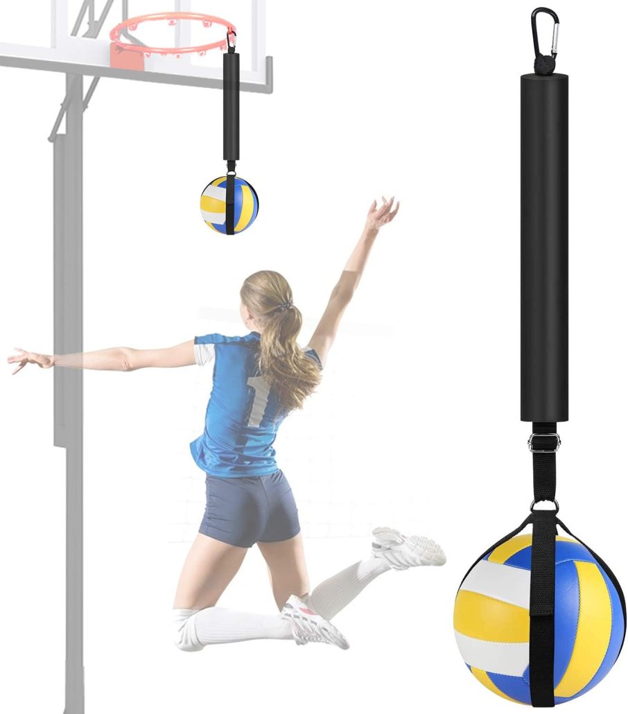 Top 7 Volleyball Spike Trainers - TOBWOLF Volleyball Spike Trainer with Bottom Holder