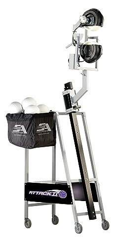 Attack II Volleyball Machine by Sports Attack for women's programs serve receive and defensive drills