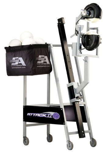 Attack II Volleyball Machine in training session