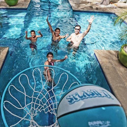 The Top 6 Pool Basketball Hoops - Dunn-Rite stainless steel rim detail