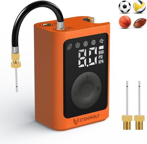 Top 7 Volleyball Ball Pumps - ETENWOLF P300 Plus electric ball pump