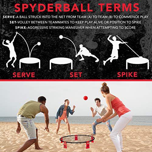 The 6 Best Spikeball Sets - Franklin Sports Spartan Spyderball carrying case and included balls