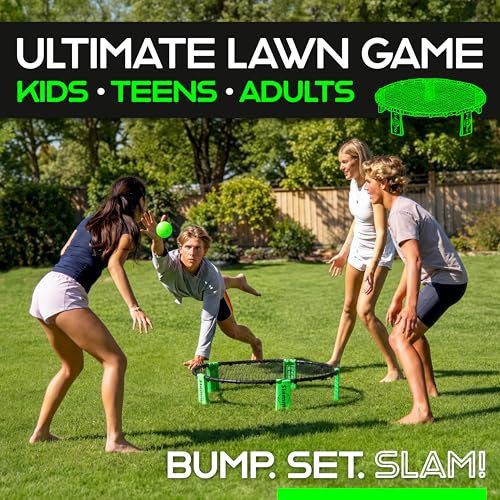 The 6 Best Spikeball Sets - Close-up of GoSports Slammo frame and net construction