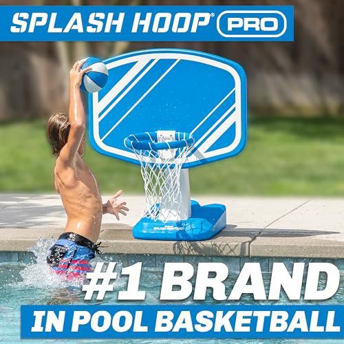 The Top 6 Pool Basketball Hoops - GoSports Splash Hoop 360 with included basketballs and pump