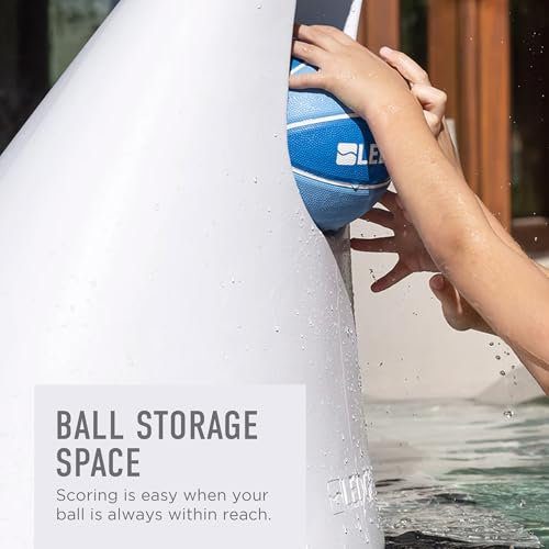 The Top 6 Pool Basketball Hoops - Ledge Lounger Hoopstr UV-resistant resin frame