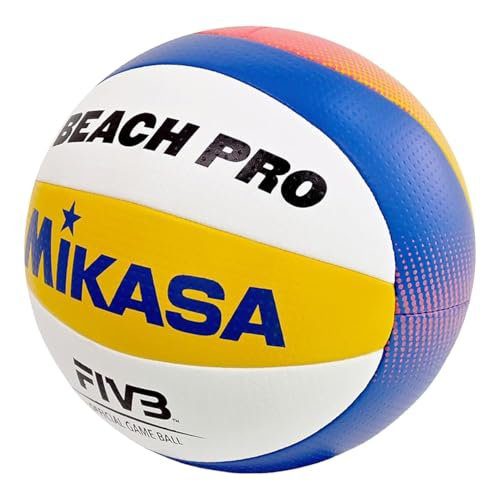 The 8 Best Beach Volleyballs Right Now - Mikasa Beach Pro BV550C official FIVB beach volleyball front view