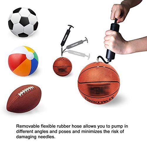 Top 7 Volleyball Ball Pumps - MINGRU pump components laid out