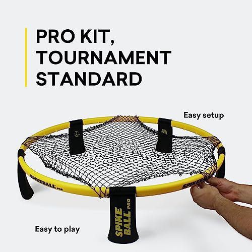 The 6 Best Spikeball Sets - Spikeball Pro Kit backpack with pump and pressure gauge visible