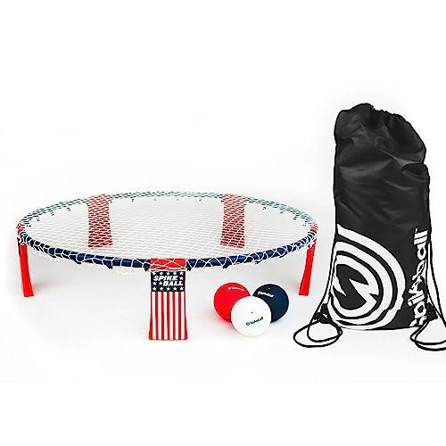 The 6 Best Spikeball Sets - Spikeball Standard 3 Ball Kit with net, frame, and carry bag on a white background