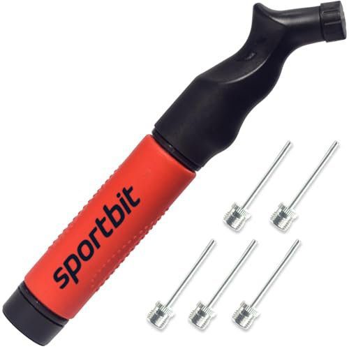 Top 7 Volleyball Ball Pumps - SPORTBIT stainless steel ball pump with needles