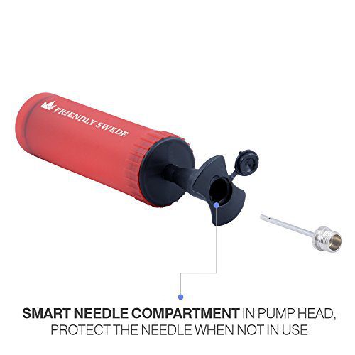 Top 7 Volleyball Ball Pumps - The Friendly Swede pump set with needles and hoses