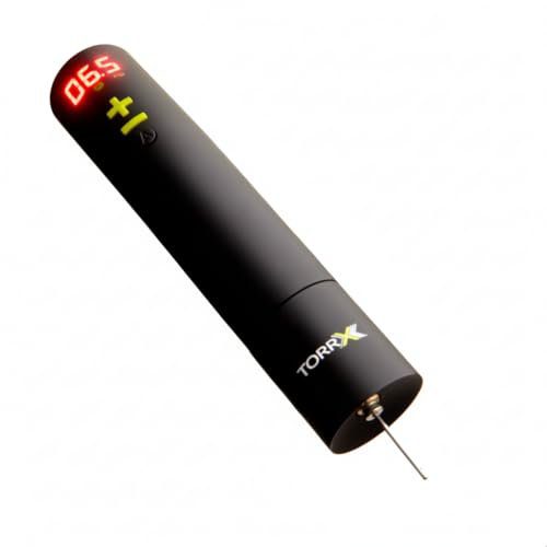 Top 7 Volleyball Ball Pumps - TorrX Smart Ball Pump showing digital display