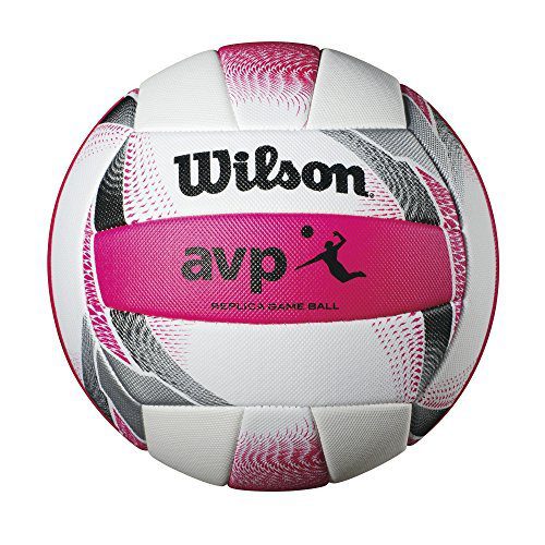 The 8 Best Beach Volleyballs Right Now - Wilson AVP II Replica Beach Volleyball with Optic Flow graphics