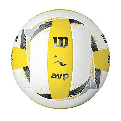 The 8 Best Beach Volleyballs Right Now - Wilson AVP Official Beach Volleyball pebbled texture detail